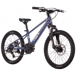 Детский велосипед Novatrack Tiger Pro 20  год 2024 цвет Синий