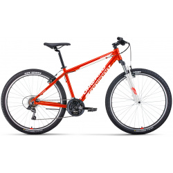 Горный велосипед Forward Apache 27 5 1 0 Classic  год 2022 цвет Красный Белый ростовка 17