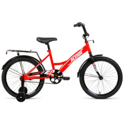 Детский велосипед Altair Kids 20  год 2022 цвет Красный Серебристый