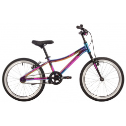 Детский велосипед Novatrack Katrina V brake 20  год 2024 цвет Фиолетовый