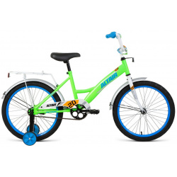 Детский велосипед Altair Kids 20  год 2022 цвет Зеленый Синий
