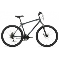Горный велосипед Altair MTB HT 27 5 2 0 D  год 2022 цвет Серебристый Черный ростовка 17