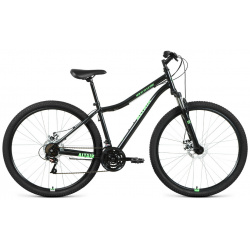 Горный велосипед Altair MTB HT 29 2 0 Disc  год 2021 цвет Черный Зеленый ростовка 19, размер: 19