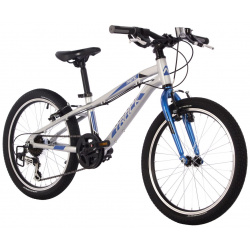 Детский велосипед Novatrack Prime 20  год 2023 цвет Серебристый
