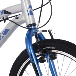Детский велосипед Novatrack Prime 20  год 2023 цвет Серебристый