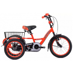 Детский велосипед Rush Hour Energy 16  год 2024 цвет Оранжевый Трехколесный