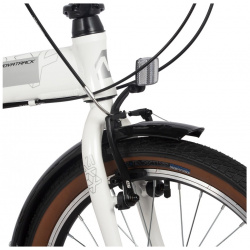 Складной велосипед Novatrack Vortex 20  год 2024 цвет Белый
