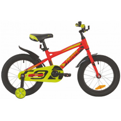 Детский велосипед Novatrack Tornado 16  год 2019 цвет Красный
