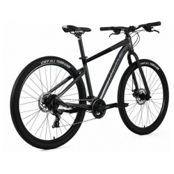 Горный велосипед Format 1432 27 5  год 2023 цвет Серебристый Черный ростовка 19