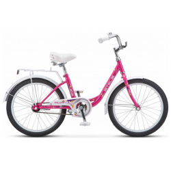 Детский велосипед Stels Pilot 205 C Z010  год 2023 цвет Красный Розовый