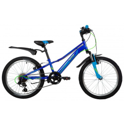 Детский велосипед Novatrack Valiant 20  год 2022 цвет Синий
