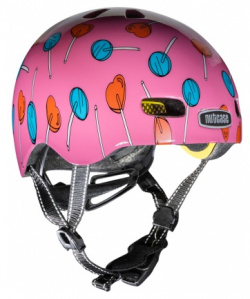 Nutcase Шлем защитный Baby Nutty Sucker Punch  цвет Розовый ростовка XXS