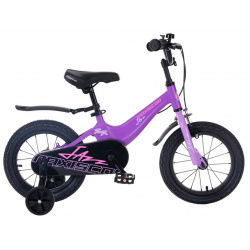 Детский велосипед Maxiscoo Jazz Стандарт Плюс 14  год 2024 цвет Фиолетовый