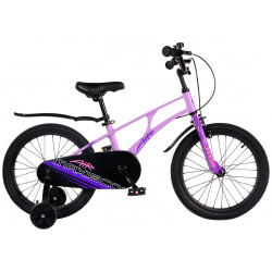 Детский велосипед Maxiscoo Air Стандарт 18  год 2024 цвет Фиолетовый