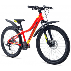 Подростковый велосипед Forward Twister 24 2 0 D  год 2024 цвет Синий Оранжевый ростовка 12