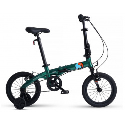 Детский велосипед Maxiscoo S007 Стандарт 14  год 2024 цвет Зеленый