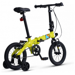 Детский велосипед Maxiscoo S007 Стандарт 14  год 2024 цвет Зеленый