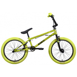 Экстремальный велосипед Stark Madness BMX 3  год 2024 цвет Зеленый ростовка 9 Э