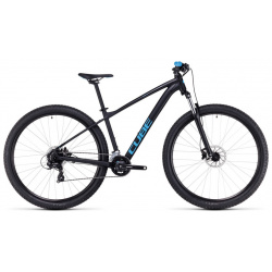Горный велосипед Cube Aim 29  год 2023 цвет Черный Синий ростовка 20