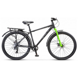 Горный велосипед Stels Navigator 700 Курьер MD 27 5 Z010  год 2023 цвет Черный ростовка 17