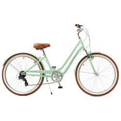 Женский велосипед Spinn Uptown 7D Step Thru 26  год 2024 цвет Зеленый
