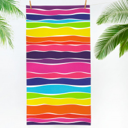 Вафельное полотенце "Спектр" Разноцветный р  80х150 АртПостель Спектр