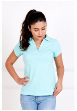 Женская футболка поло "Шерт" Ментол  размер 40 Лика Дресс Шерт