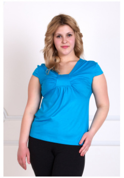 Женская блуза "Романтика" Голубой  размер 44 Лика Дресс Романтика