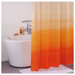 Штора для ванны Iddis 300P20RI11 Horizon Orange 200x200 Оранжевая
