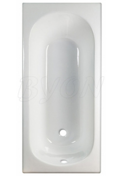 Чугунная ванна Byon V0000220 B13 170x70 с антискользящим покрытием Прямоугольная