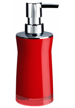 Дозатор для жидкого мыла Ridder 2103506 Disco Красный