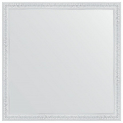 Зеркало Evoform BY 1021 Definite 72х72 в багетной раме  Алебастр 48 мм