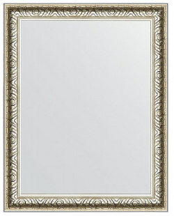Зеркало Evoform BY 1342 Definite 47х37 в багетной раме  Мельхиор 41 мм