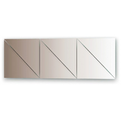 Зеркальная плитка Evoform BY 1567 Refractive 30х30 с фацетом 15 мм