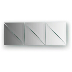 Зеркальная плитка Evoform BY 1547 Refractive 50х50 с фацетом 15 мм