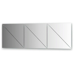 Зеркальная плитка Evoform BY 1521 Refractive 40х40 с фацетом 10 мм