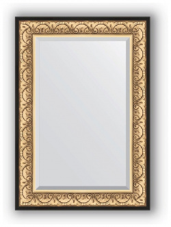 Зеркало Evoform BY 1281 Exclusive 100х70 Барокко золото