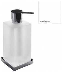 Дозатор для жидкого мыла Colombo Design B9317 RRO Look Белый матовый хром Д