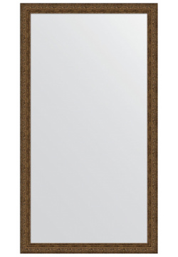 Зеркало Evoform BY 3297 Definite 134х74 в багетной раме  Виньетка состаренная бронза 56 мм