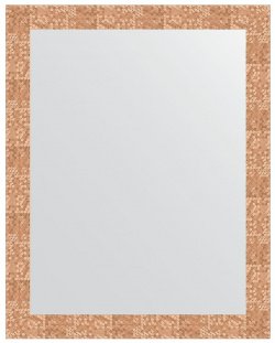 Зеркало Evoform BY 3274 Definite 96х76 в багетной раме  Соты медь 70 мм