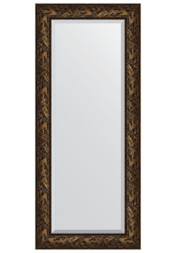 Зеркало Evoform BY 3547 Exclusive 149х64 с фацетом в багетной раме  Византия бронза 99 мм