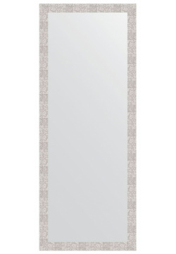 Зеркало Evoform BY 6005 Definite Floor 197х78 в багетной раме  Соты алюминий 70 мм