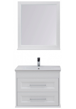 Комплект мебели для ванной Aquanet 210630 Бостон 80 подвесной Белый матовый К
