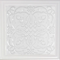 Керамический декор Monopole Ceramica Armonia B Blanco 15x15 см Размер декора: