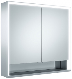 Зеркальный шкаф Keuco 14302171301 Royal Lumos 80 14302 171301 с подсветкой Серебрянный