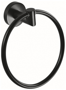 Кольцо для полотенец Bemeta 104204060 Dark Черное матовое
