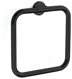 Кольцо для полотенец Inda A2416ANE One Черное матовое