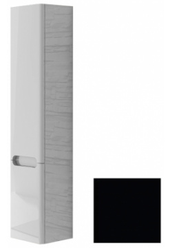 Шкаф пенал SanVit pforma Форма 32 в цвете Ral подвесной Черный глянец