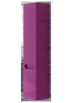 Шкаф пенал SanVit pforma Форма 32 в цвете Ral подвесной Розовый глянец