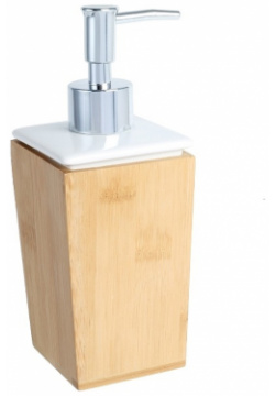 Дозатор жидкого мыла Fixsen FX 110 1 Wood Светлое дерево Белый